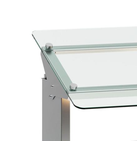 BUFFET REFRIGERADO 1,75M 8 GNs 1/2 LINHA VITRA GBRF-175 PR PRETO