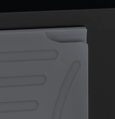 BALCÃO MISTO QUENTE E FRIO LINHA AURORA 1,4 METROS PRETO GQEA-140R