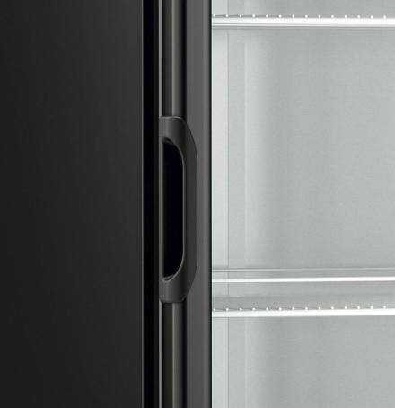 CERVEJEIRA 410L PORTA DE VIDRO PRETO GELOPAR GRBA-400PV