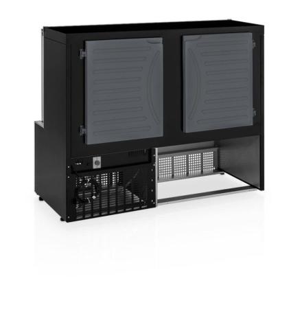 GPEA 140R - VITRINE REFRIGERADA CONFEITARIA DUPLA AÇÃO 1,40M - GELOPAR