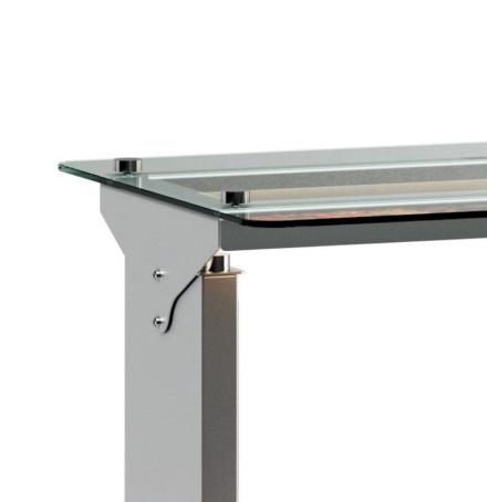 BUFFET REFRIGERADO 1,75M 8 GNs 1/2 LINHA VITRA GBRF-175 PR PRETO