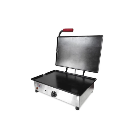 SANDUICHEIRA CHAPA LANCHES GRILL COM PRENSA ELÉTRICA PR-500E PROGAS