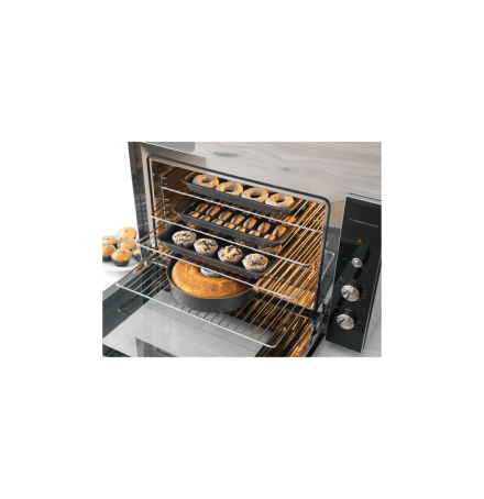 FORNO ELÉTRICO DE BANCADA FISCHER TURBO FAST 80 LITROS COM AIR CONVECTION