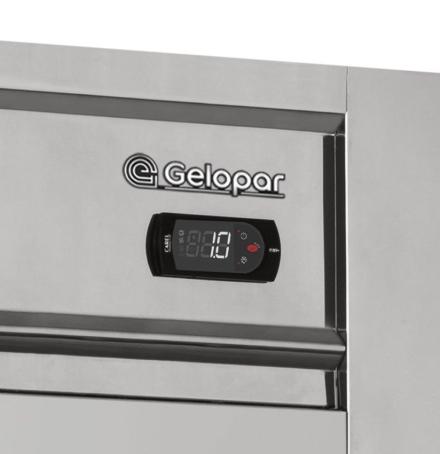 GELADEIRA/REFRIGERADOR COMERCIAL INOX 6 PORTAS CEGAS 1553L GREP-6P AI